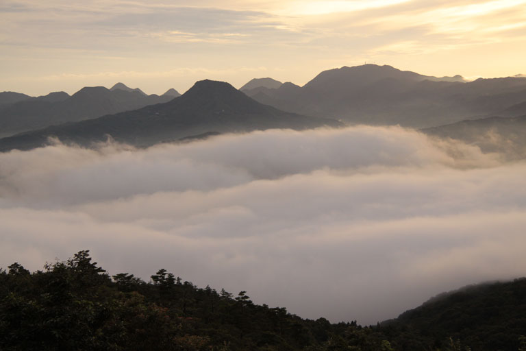 西叡山から見た雲海
